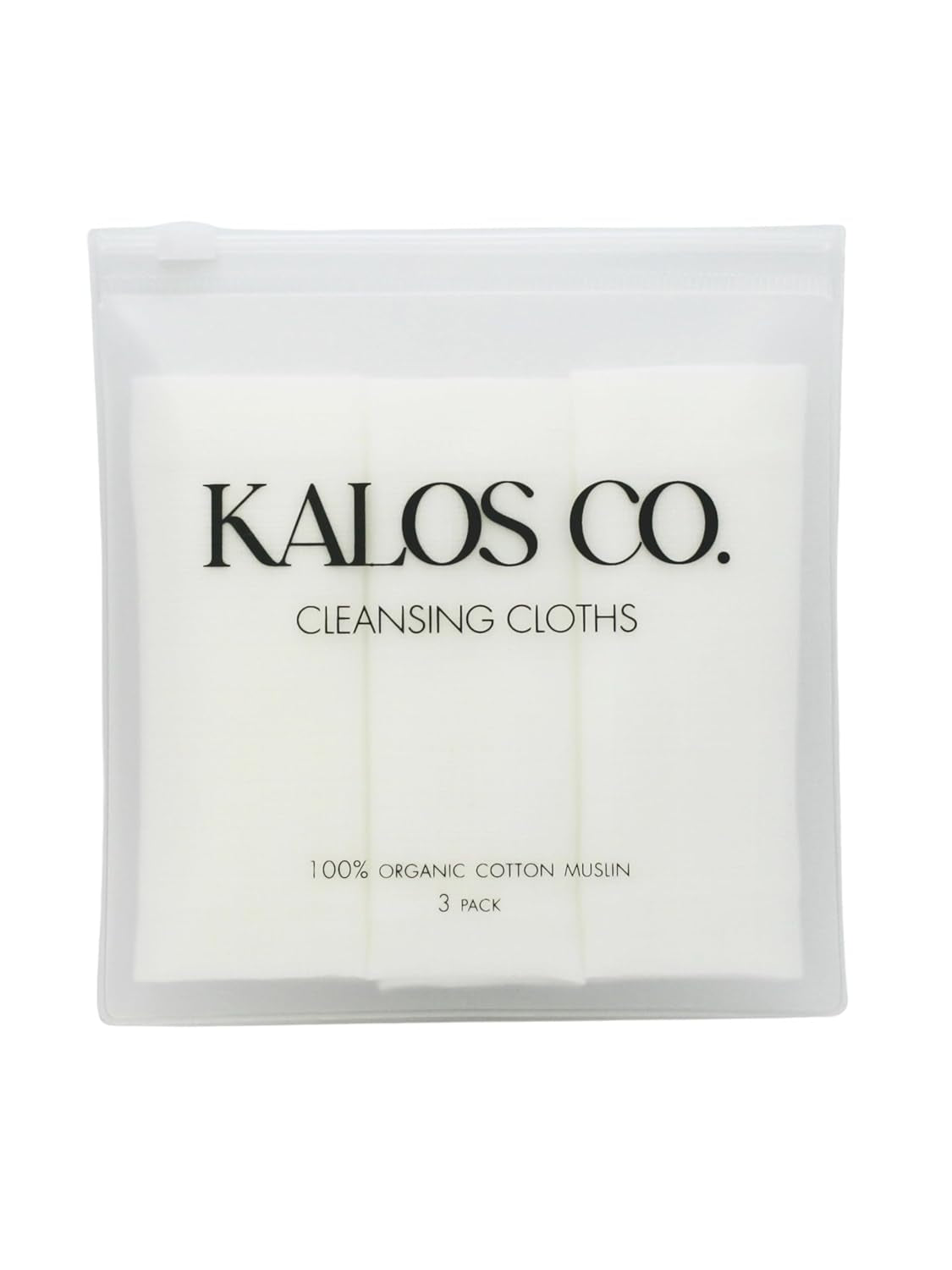 3 Pack Organic Face Cloths Made with 100% Organic Cotton, Organic Muslin Facial Cloths, Cotton Organic Wash Cloths, Organic Skin Care, Cloths for Face Wash Cloths