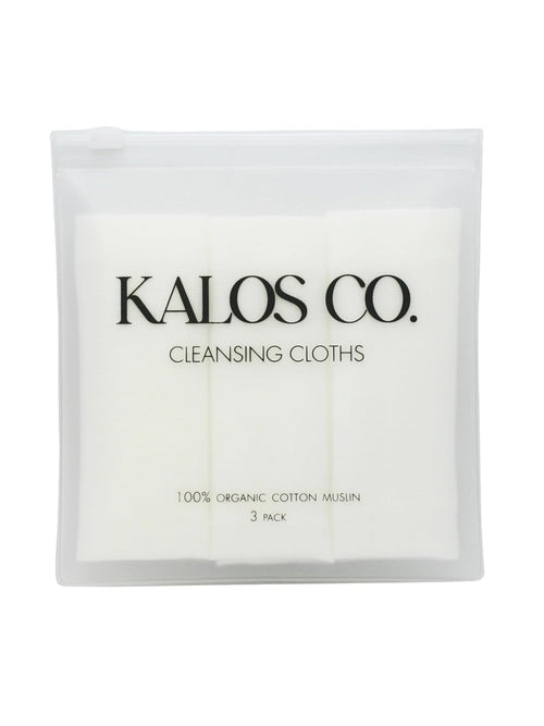 3 Pack Organic Face Cloths Made with 100% Organic Cotton, Organic Muslin Facial Cloths, Cotton Organic Wash Cloths, Organic Skin Care, Cloths for Face Wash Cloths
