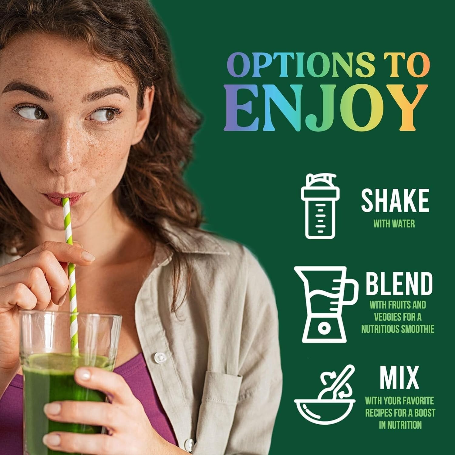 Organic Super Greens Powder Superfood - Original Organic Greens Superfood