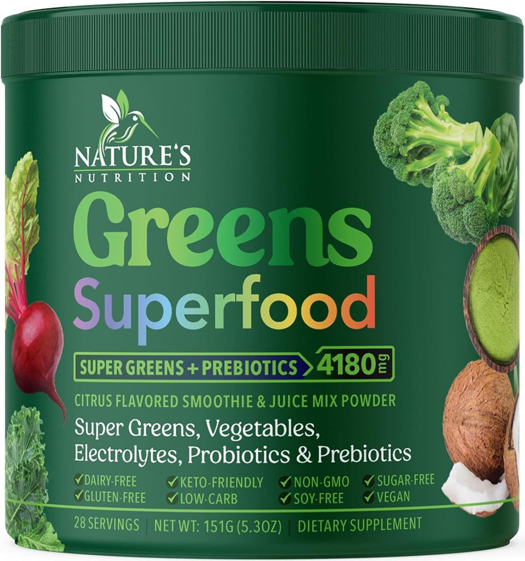 Organic Super Greens Powder Superfood - Original Organic Greens Superfood