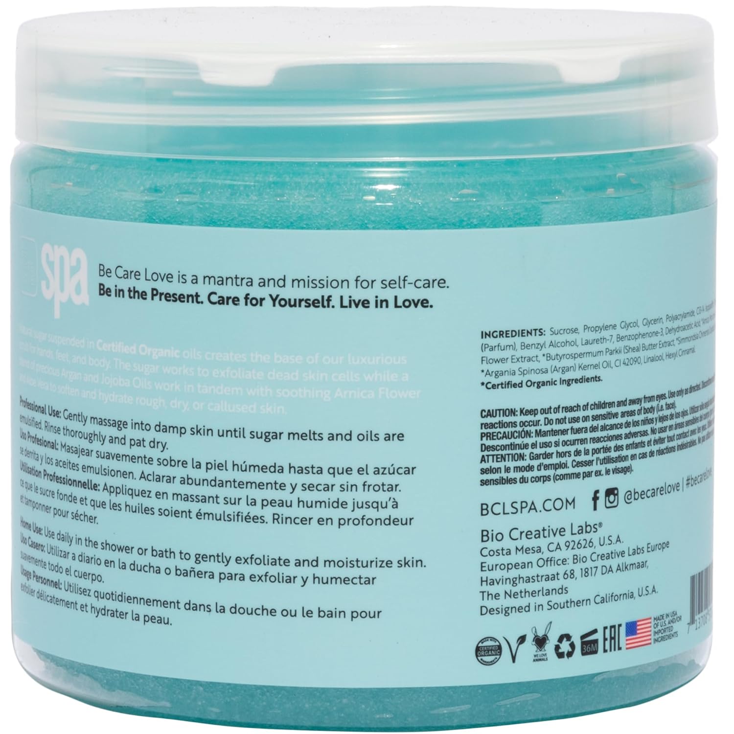 Critical Repair Sugar Scrub - Professional Exfoliating Body Scrub for Dry Rough Skin & Calluses with Arnica & Aloe- Self Care for Women and Men, Made in USA, 16 Oz