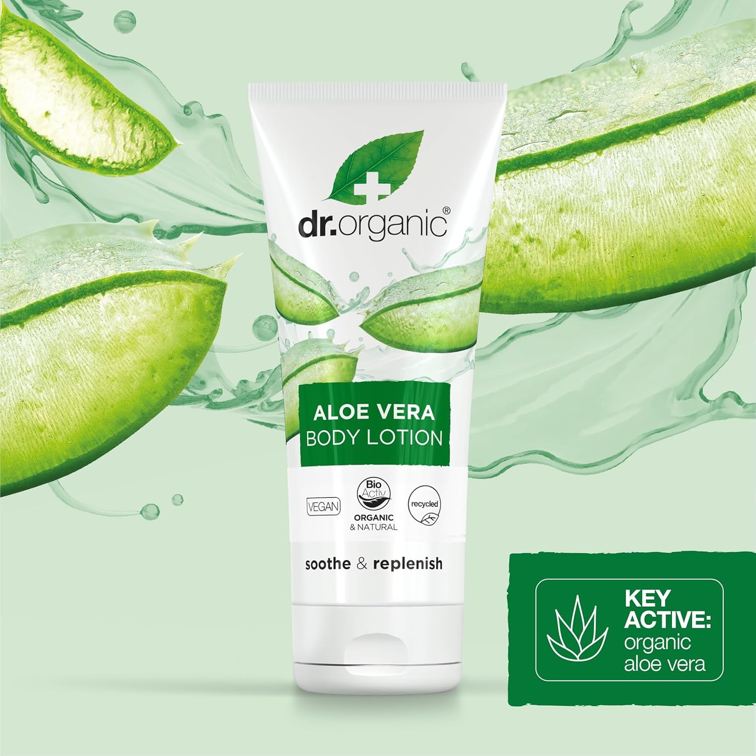 Organic Doctor Organic Aloe Vera Skin Lotion, 6.8 Fl.Oz.