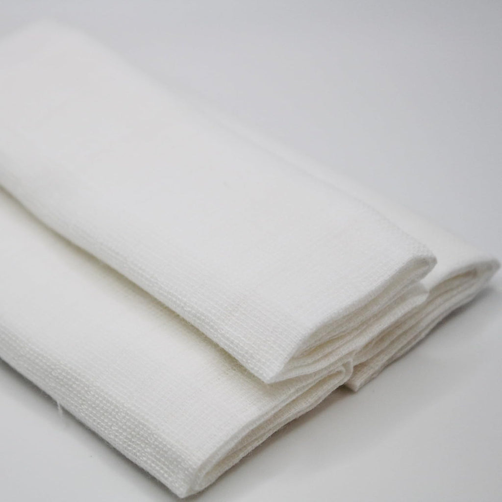 3 Pack Organic Face Cloths Made with 100% Organic Cotton, Organic Muslin Facial Cloths, Cotton Organic Wash Cloths, Organic Skin Care, Cloths for Face Wash Cloths