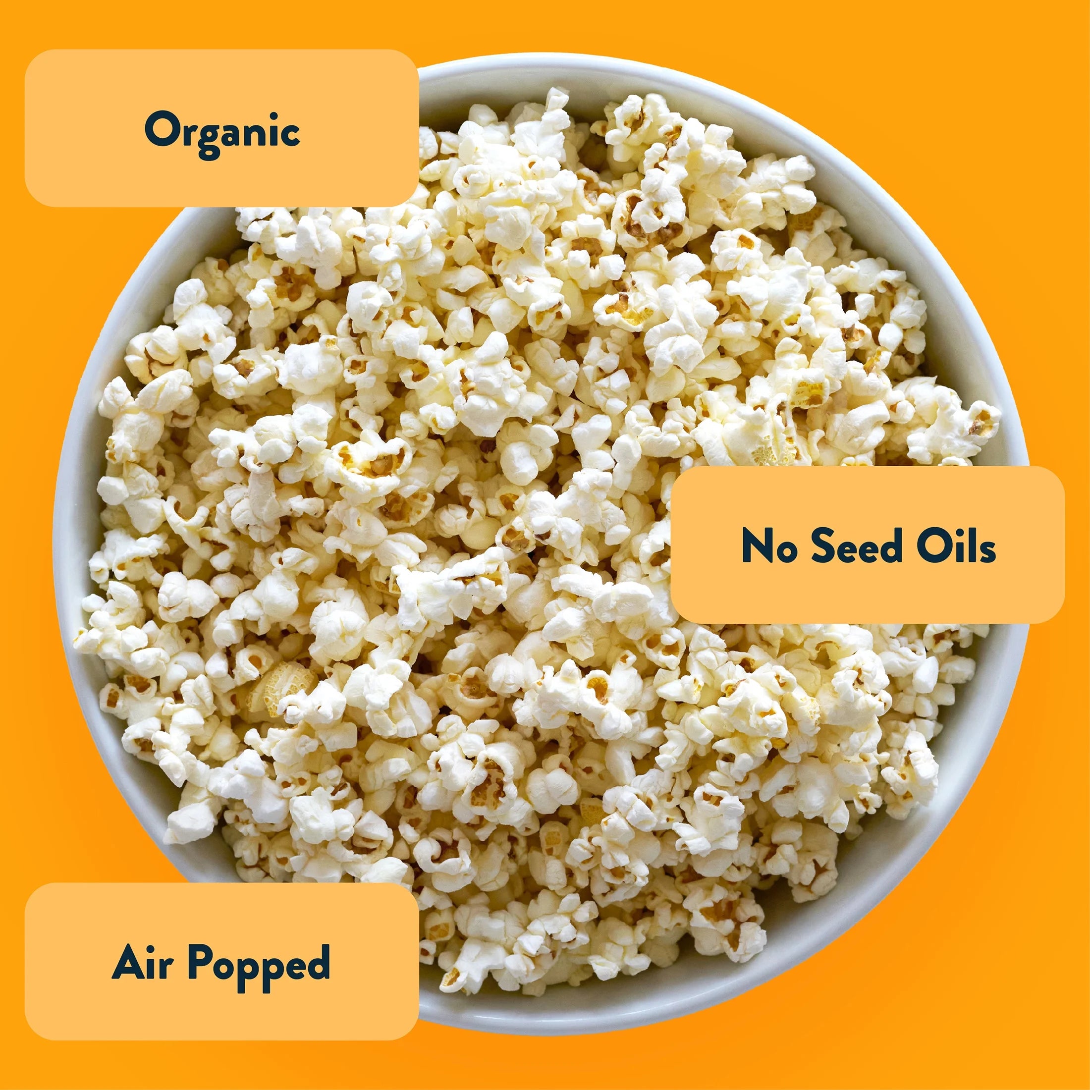 , Organic Popcorn, Non-Gmo, Real Organic Cheddar - 4.6Oz